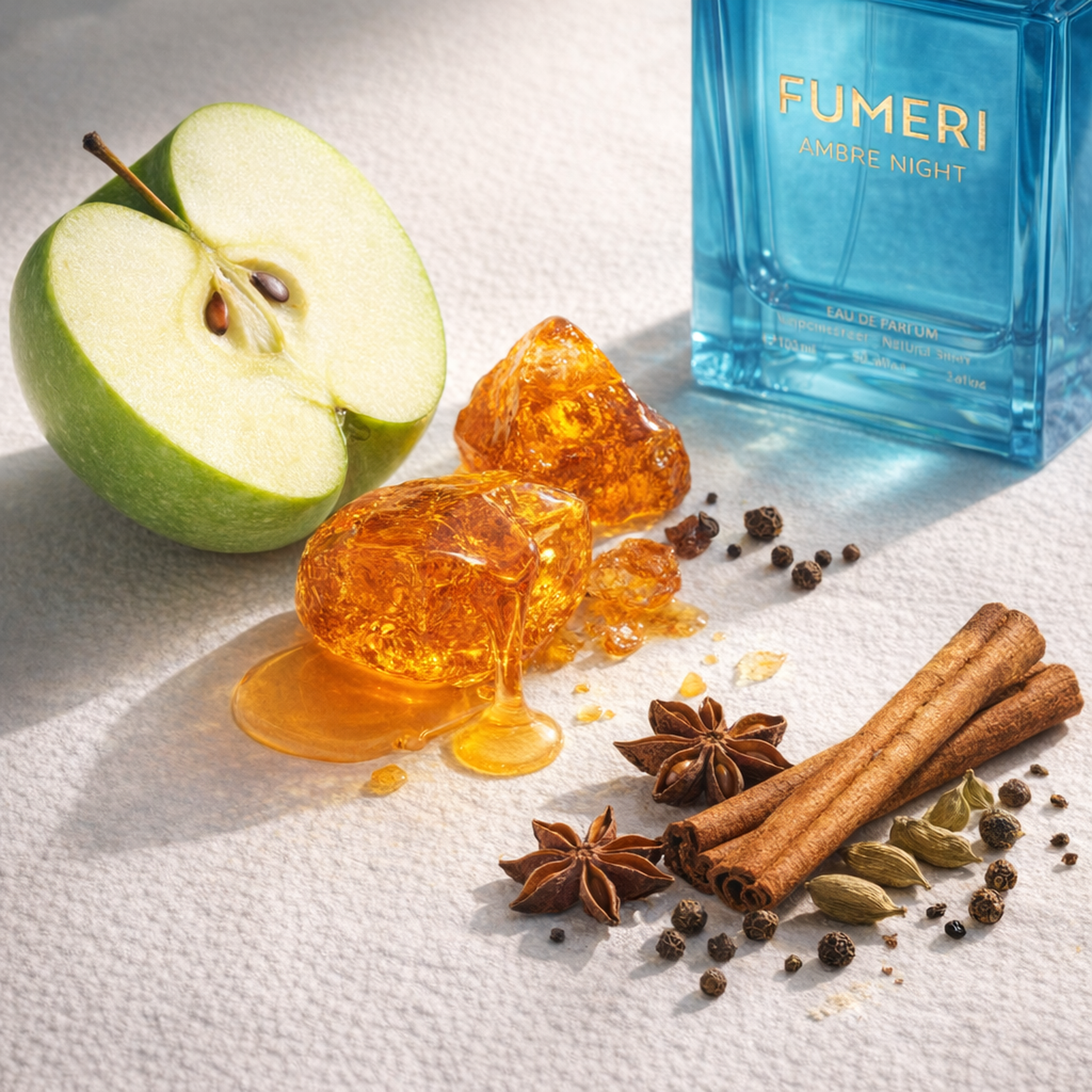 Fumeri Ambre Night EDP fragrance notes image