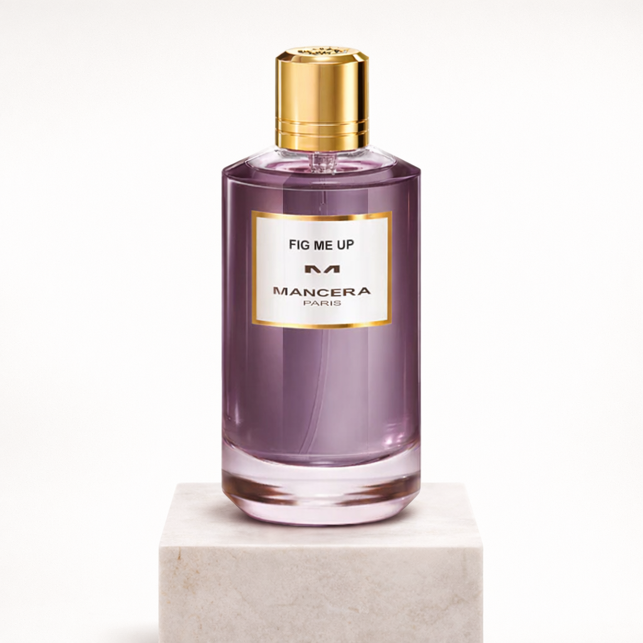 Mancera Fig Me Up EDP upright pedestal gallery showcase