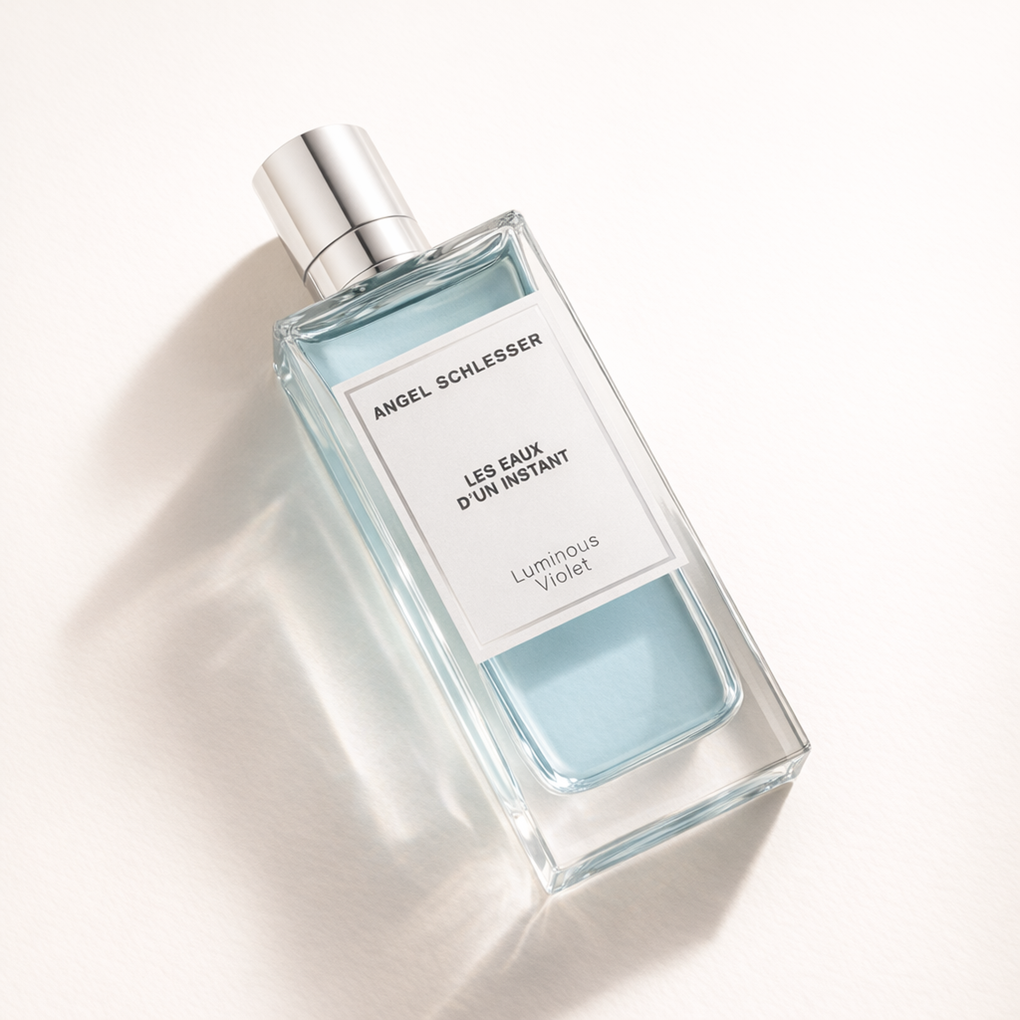 Angel Schlesser les Eaux D'un Instant Luminous Violet EDT for Women angled still-life gallery showcase