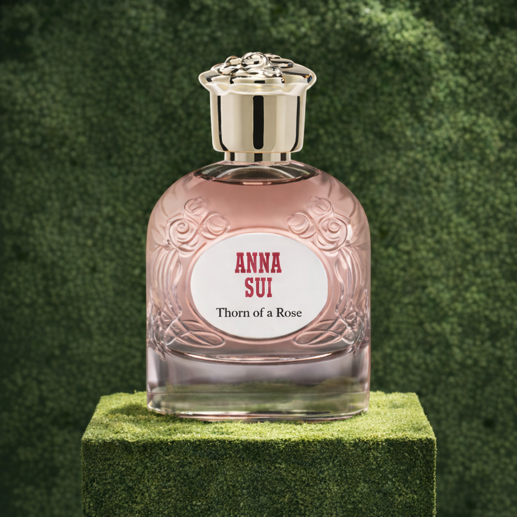 Anna Sui Wild Wonder Thorn of a Rose EDP for Women upright pedestal gallery showcase