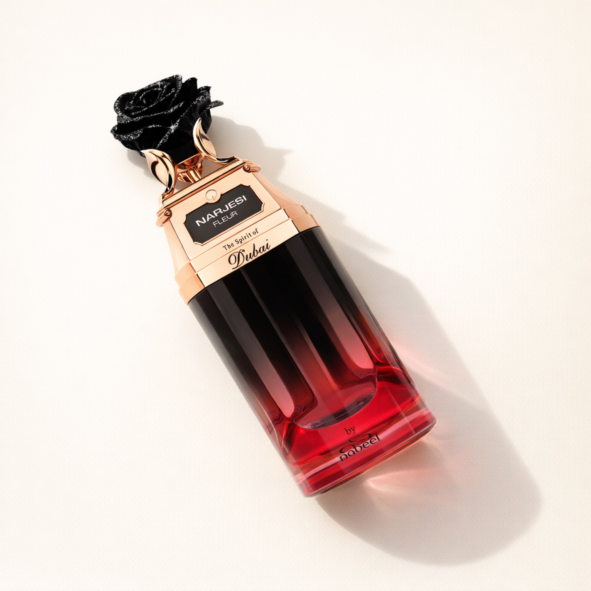 The Spirit of Dubai Narjesi Fleur EDP angled still-life gallery showcase