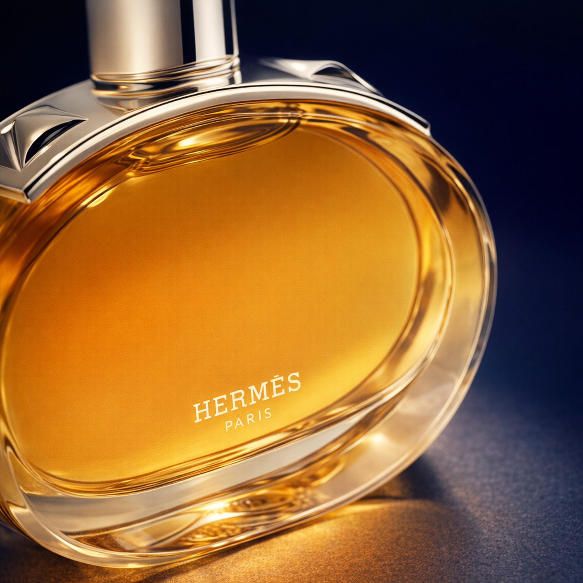 Hermes Barenia EDP Intense For Women macro label detail gallery showcase