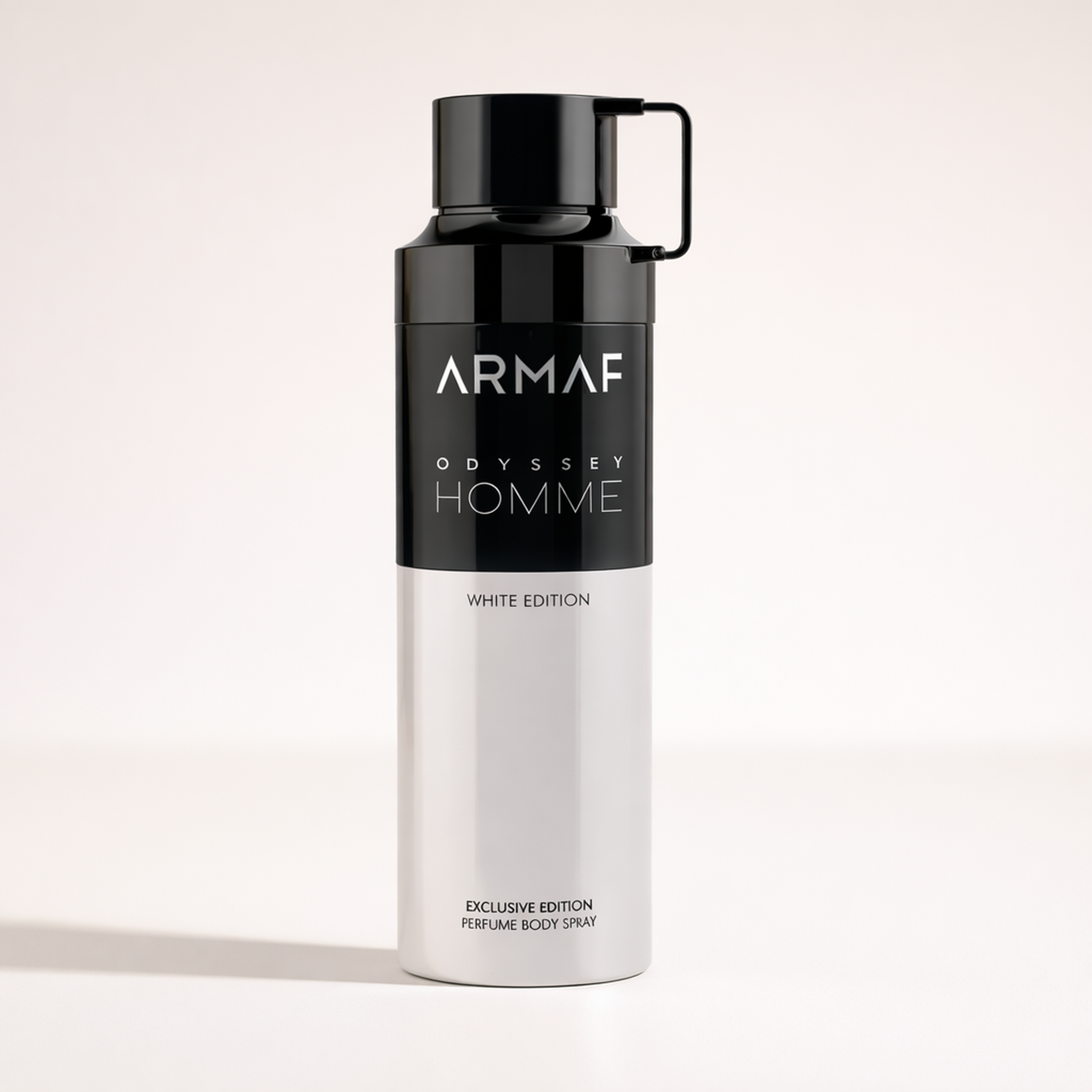 Armaf Odyssey Homme White Edition Body Spray low three-quarter hero gallery showcase