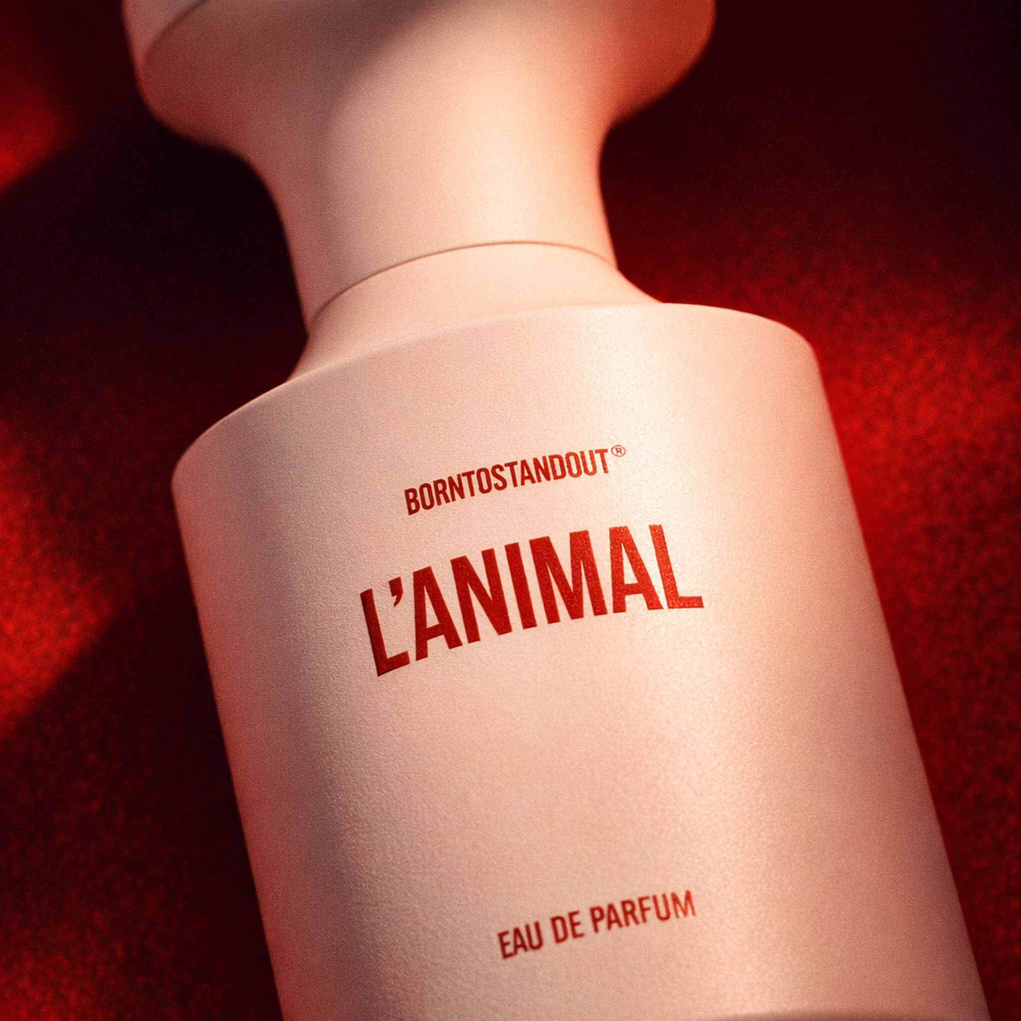 BORNTOSTANDOUT L'Animal EDP macro label detail gallery showcase