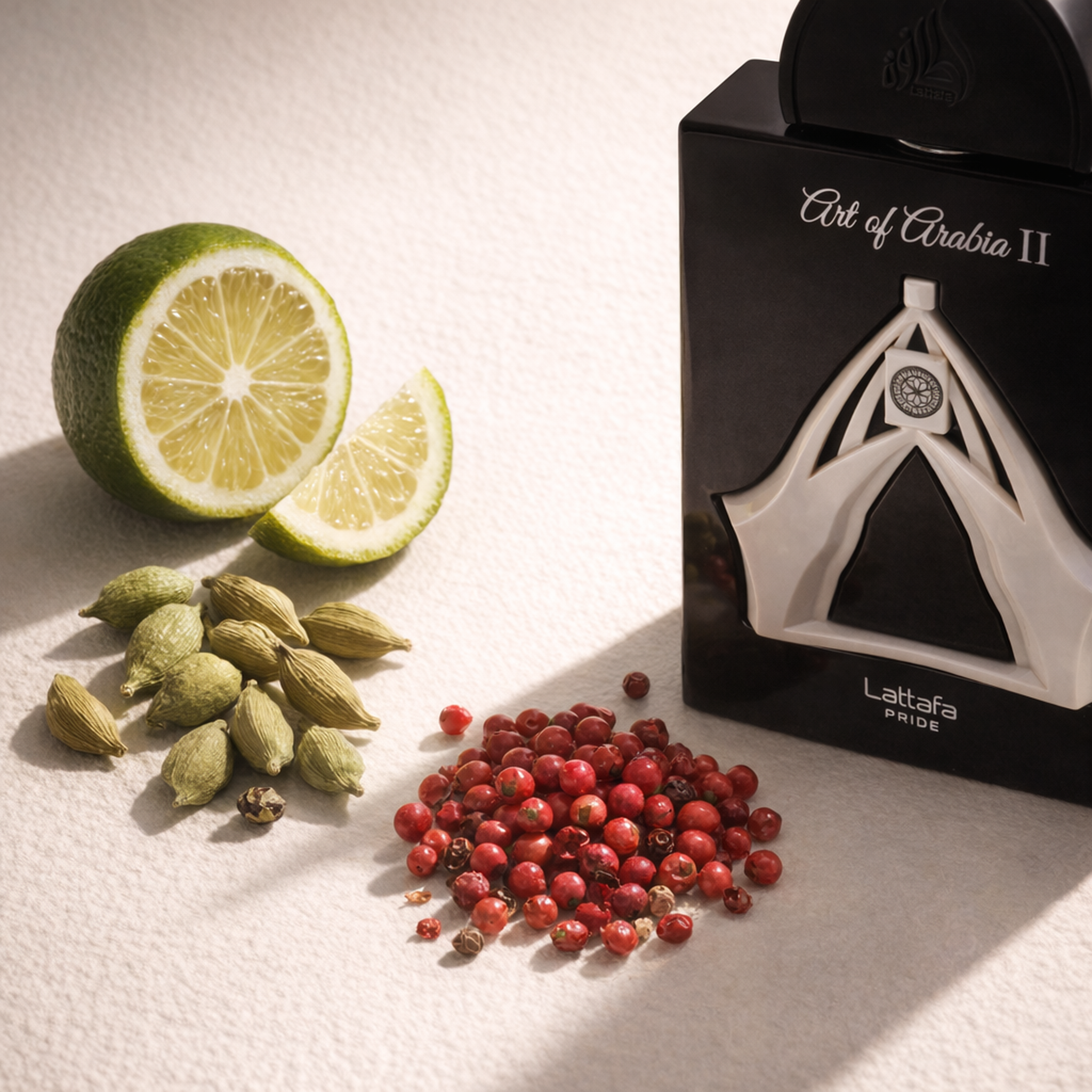 Lattafa Pride Art of Arabia II EDP fragrance notes image