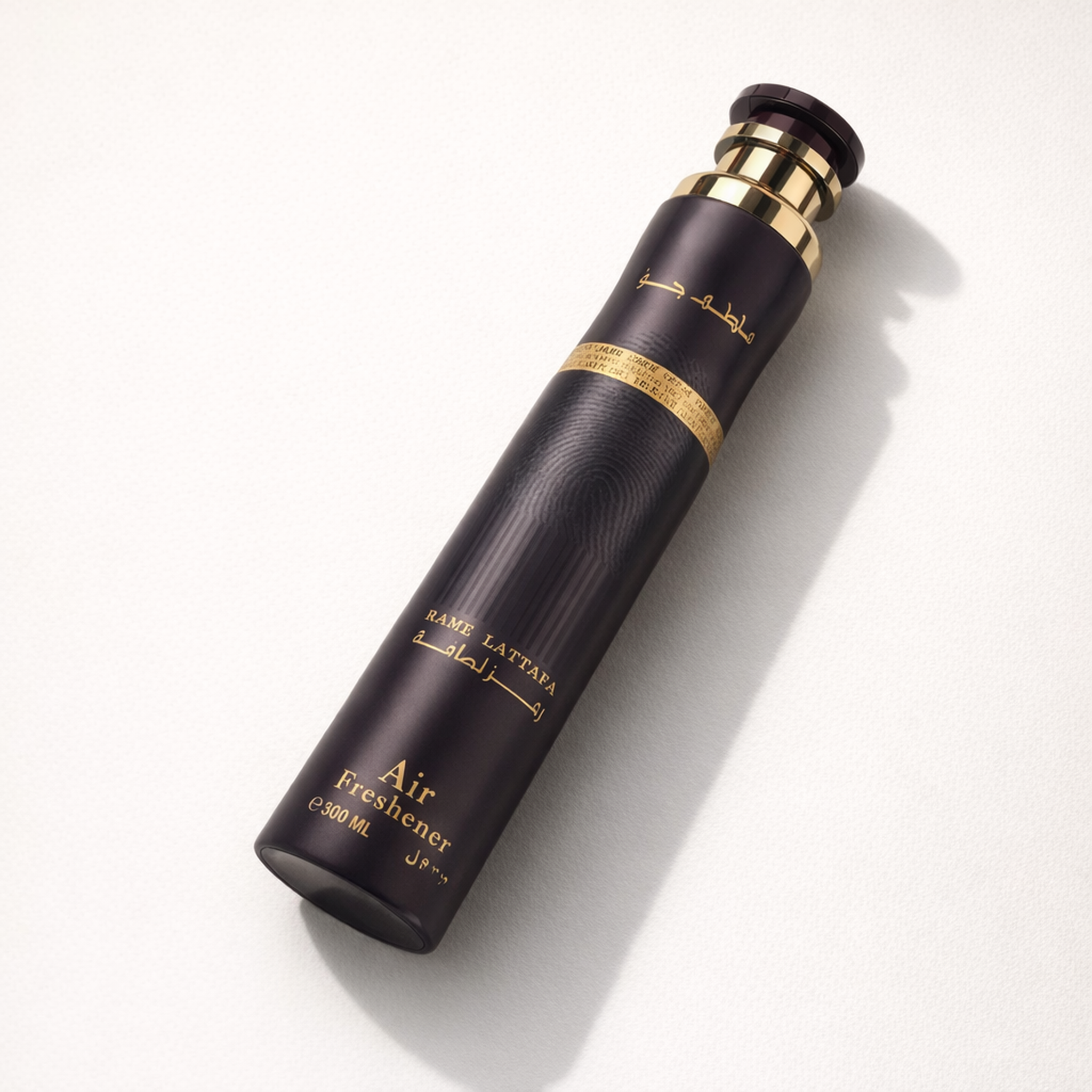 Lattafa Ramz Gold Air Freshener angled still-life gallery showcase
