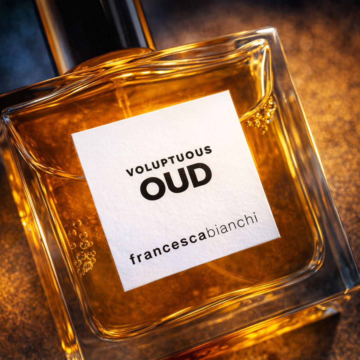 Francesca Bianchi Voluptuous Oud Extrait de Parfum generated macro image