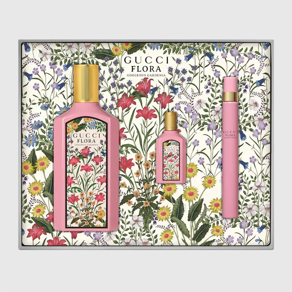 Gucci Flora Gorgeous Gardenia EDP For Women Gift Set