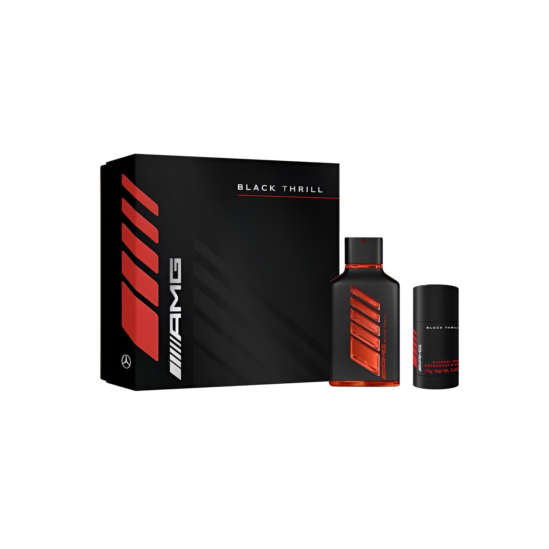 Mercedes Benz AMG Black Thrill EDP For Men Gift Set
