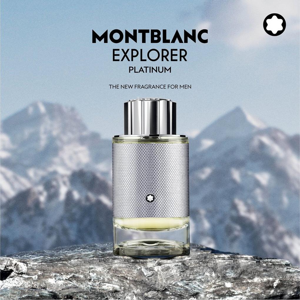 Mont Blanc Explorer Platinum EDP Gift Set for Him