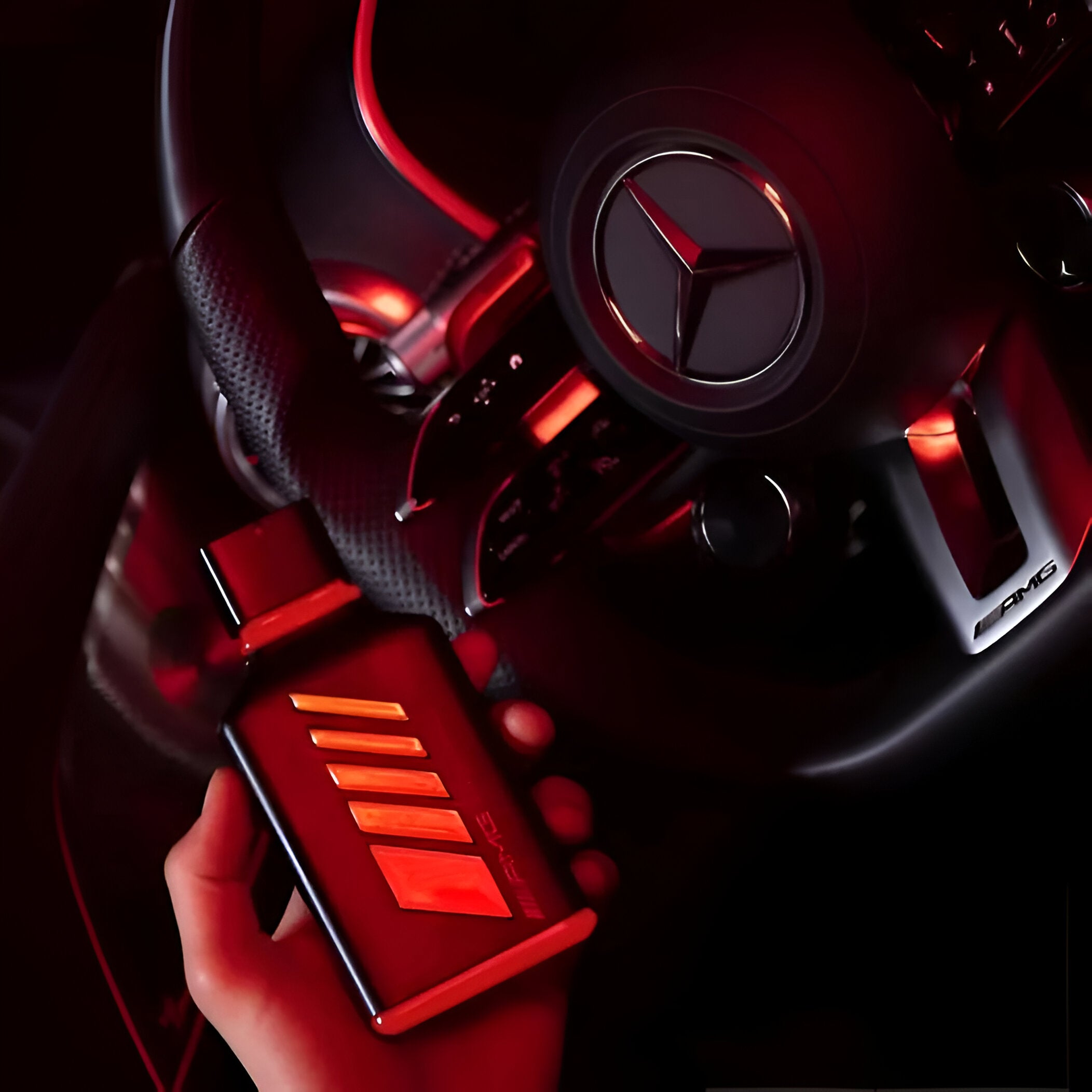 Mercedes Benz AMG Black Thrill EDP For Men Gift Set