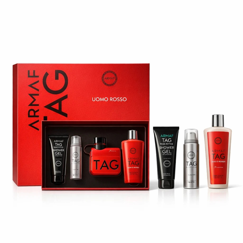 Armaf Tag Uomo Rosso Edition Olympiad Gift Set for Him standardized gift set hero image