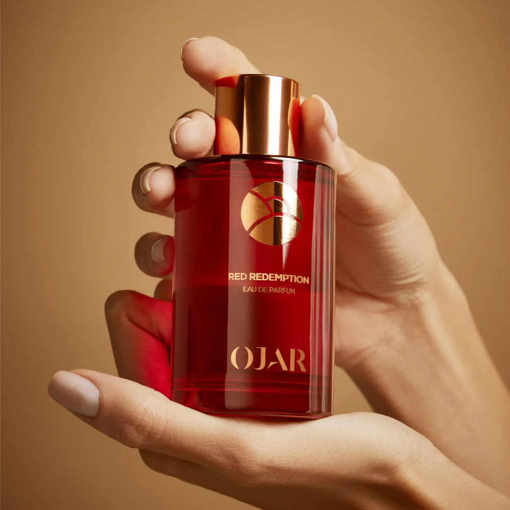 Ojar Red Redemption EDP fragrance details hero image