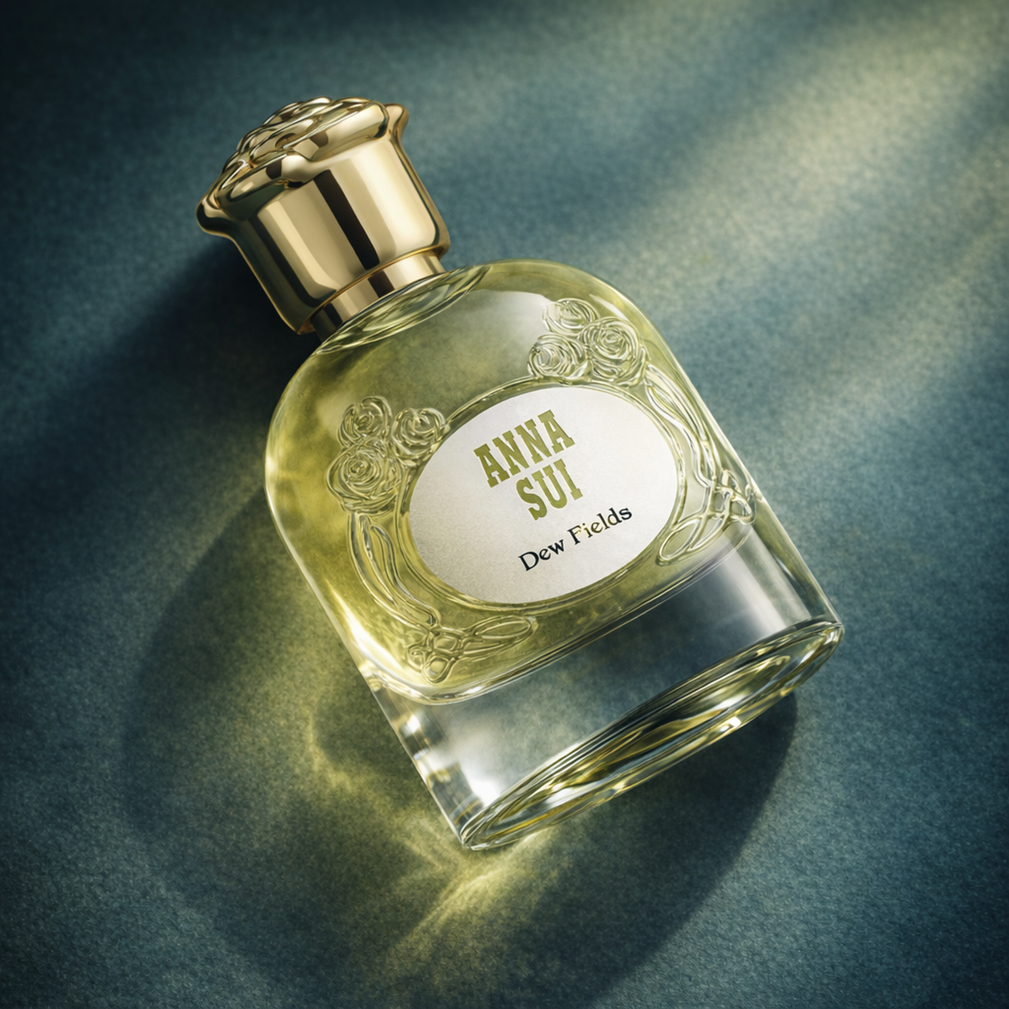 Anna Sui Wild Wonder Dew Fields EDP for Women angled still-life gallery showcase