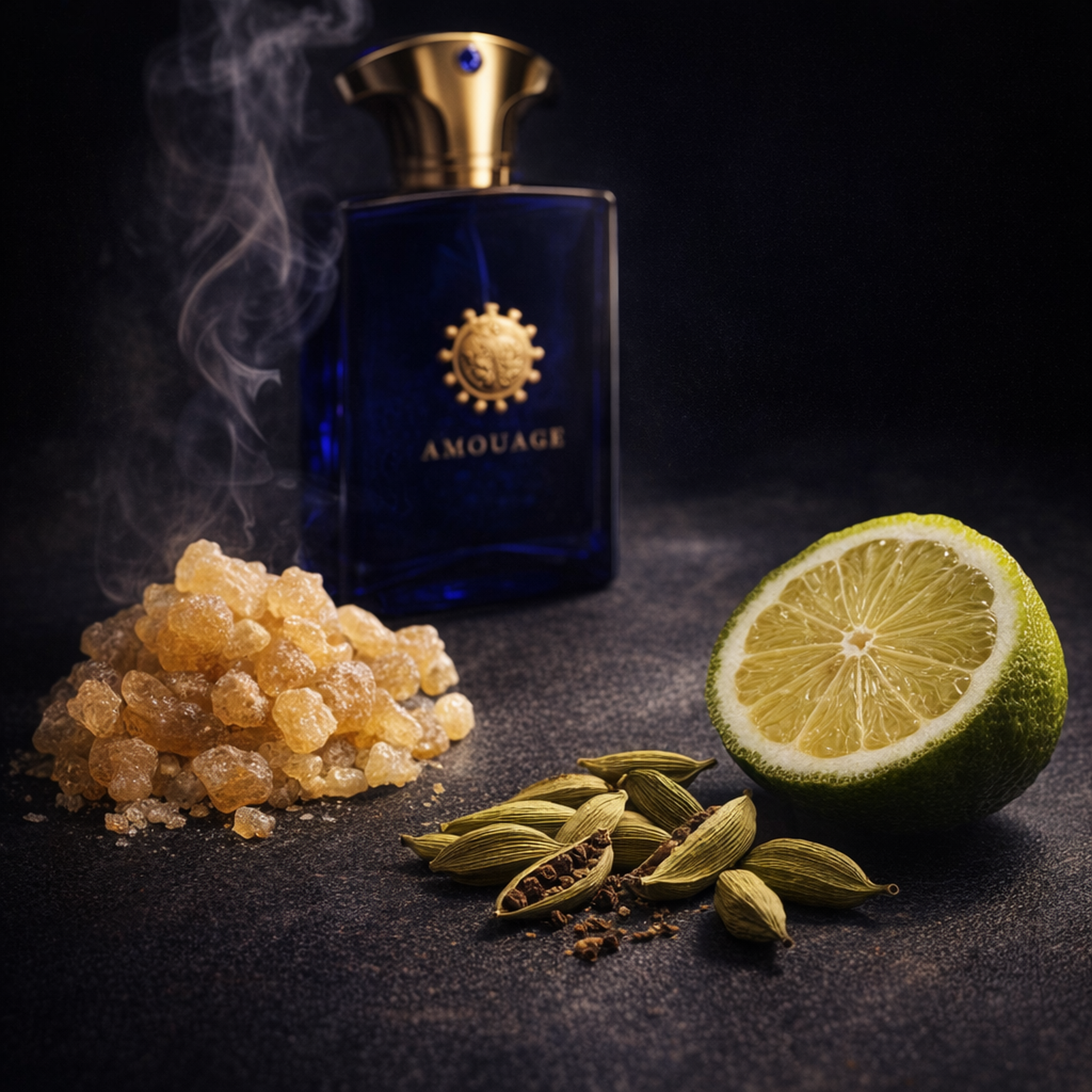 Amouage The Grand Iconic EDP Gift Set for Him fragrance notes image