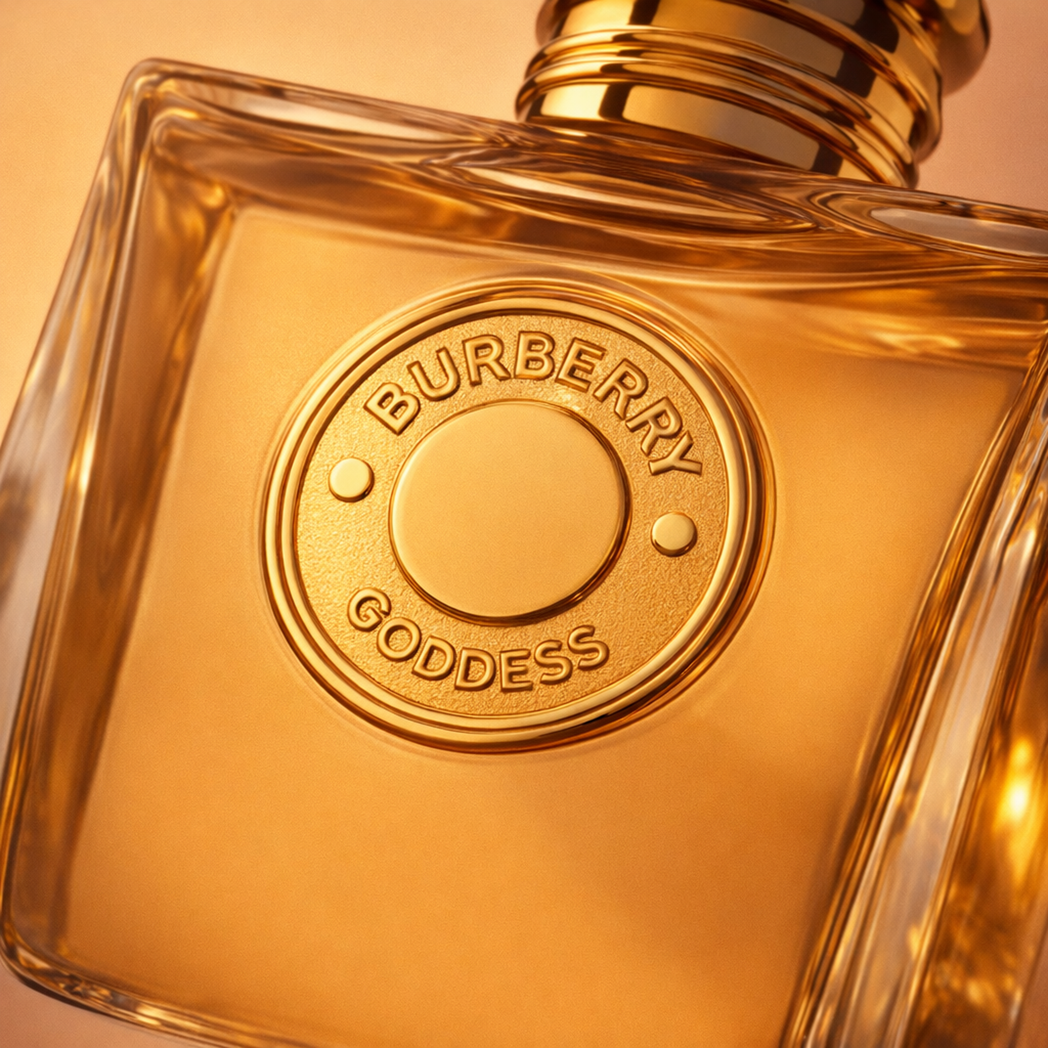 Burberry Goddess Parfum For Women macro label detail gallery showcase