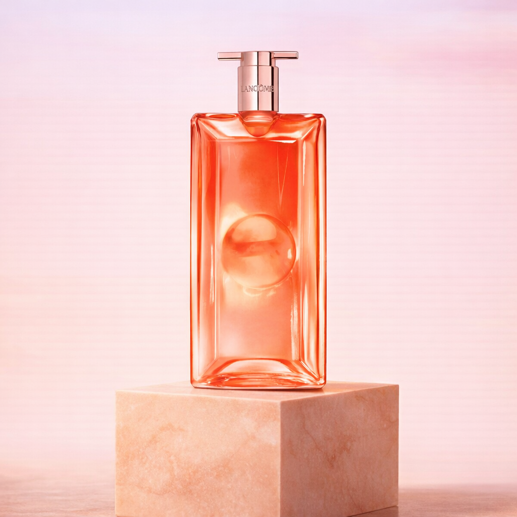 Lancome Idole Peach'n Roses EDP For Women upright pedestal gallery showcase