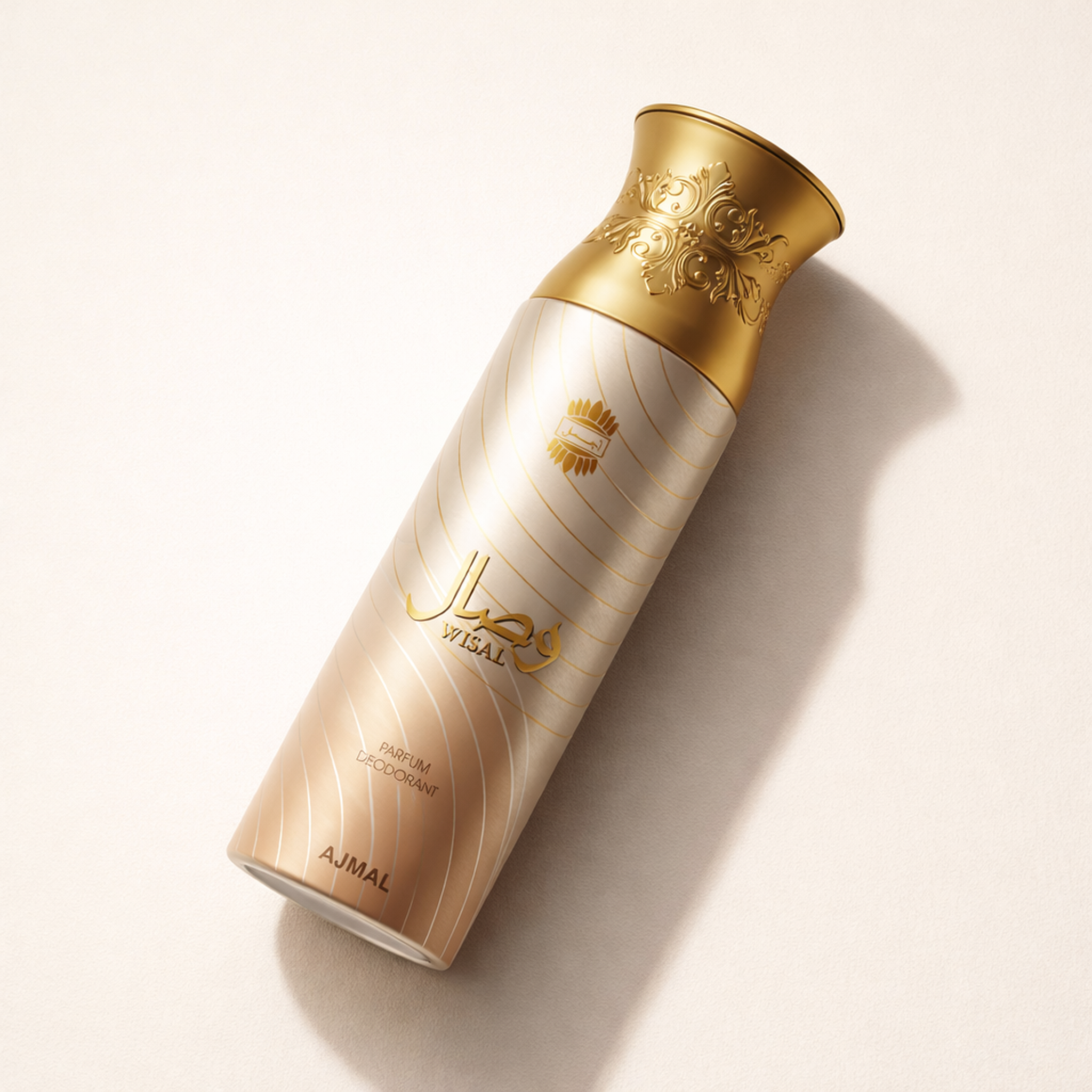 Ajmal Wisal Deodorant angled still-life gallery showcase