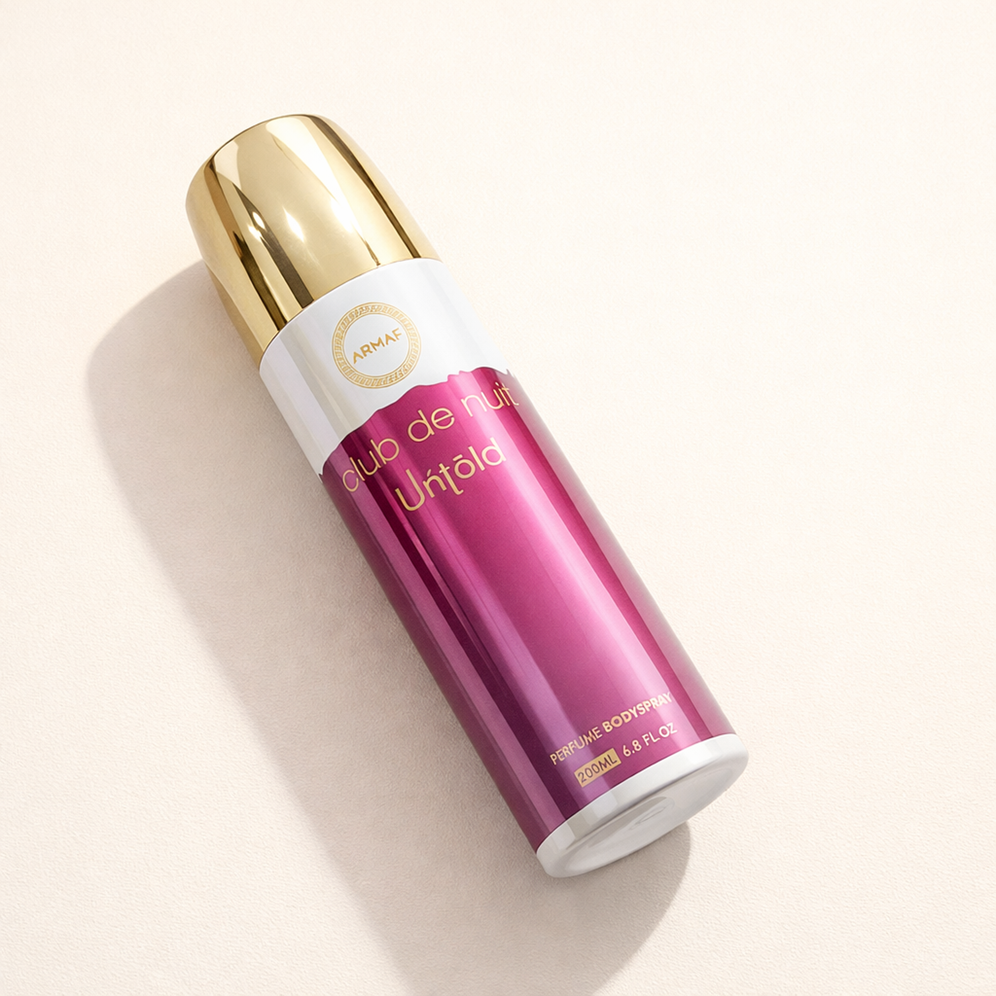 Armaf Club De Nuit Untold Body Spray angled still-life gallery showcase