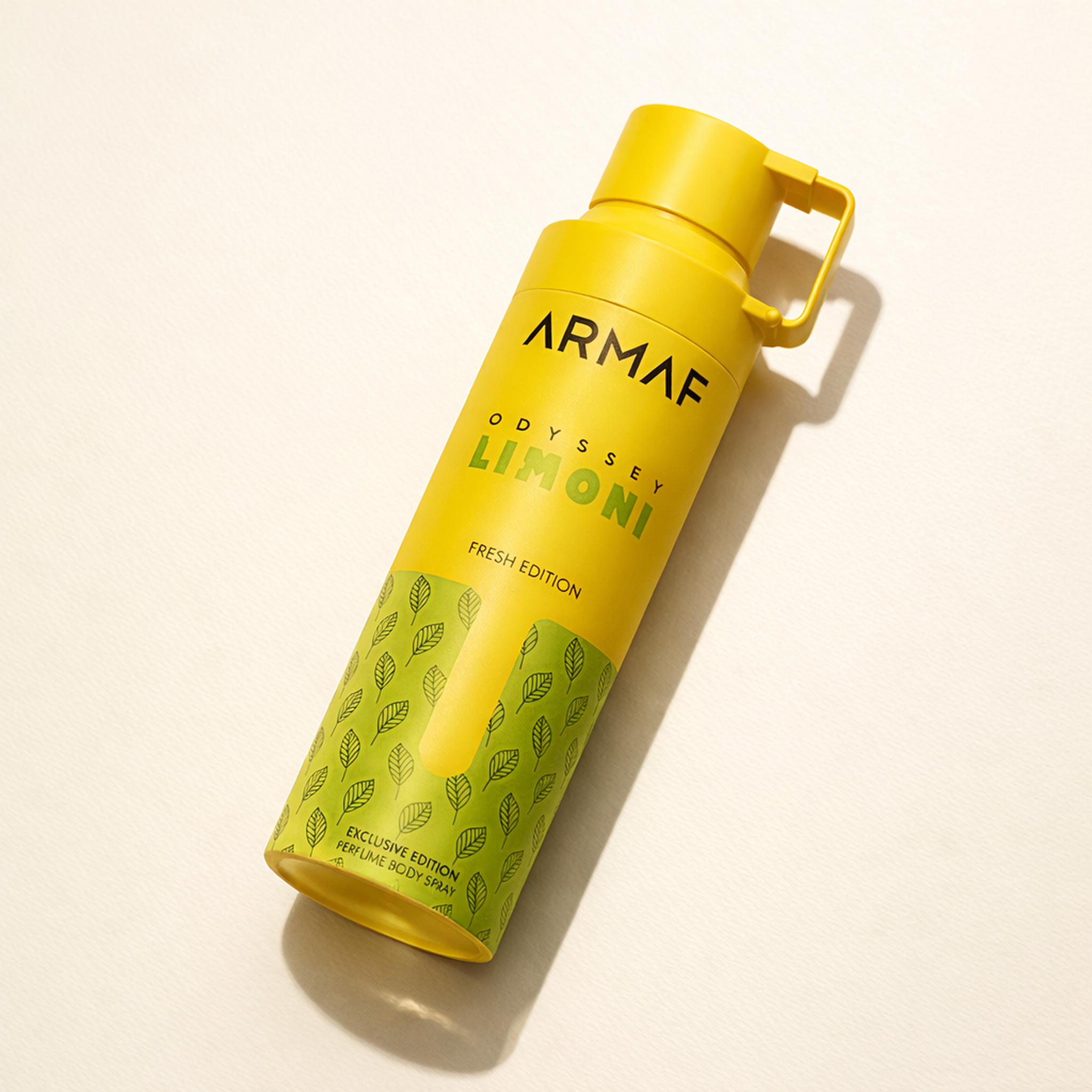 Armaf Odyssey Limoni Fresh Edition Body Spray angled still-life gallery showcase