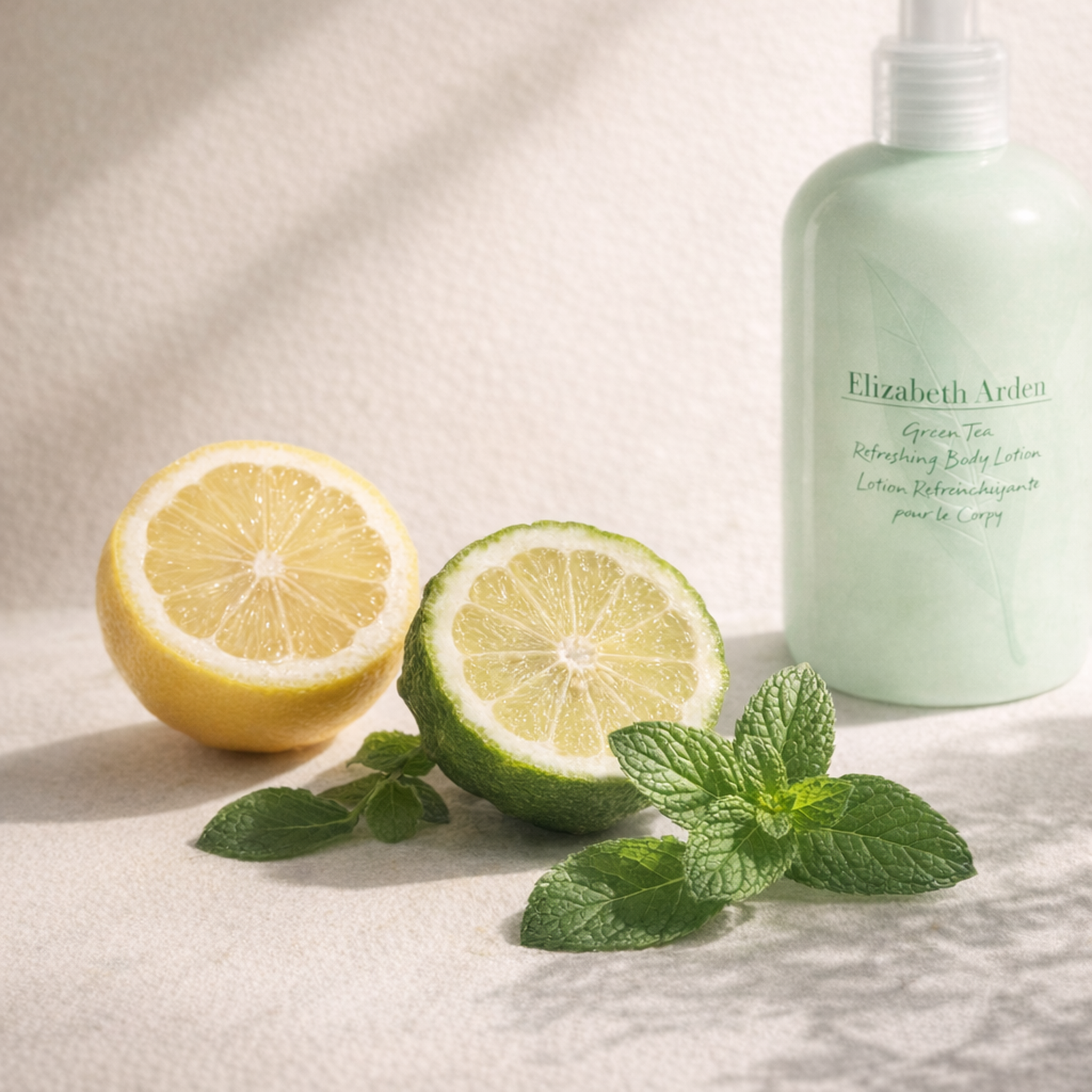 Elizabeth Arden Green Tea Body Lotion fragrance notes image