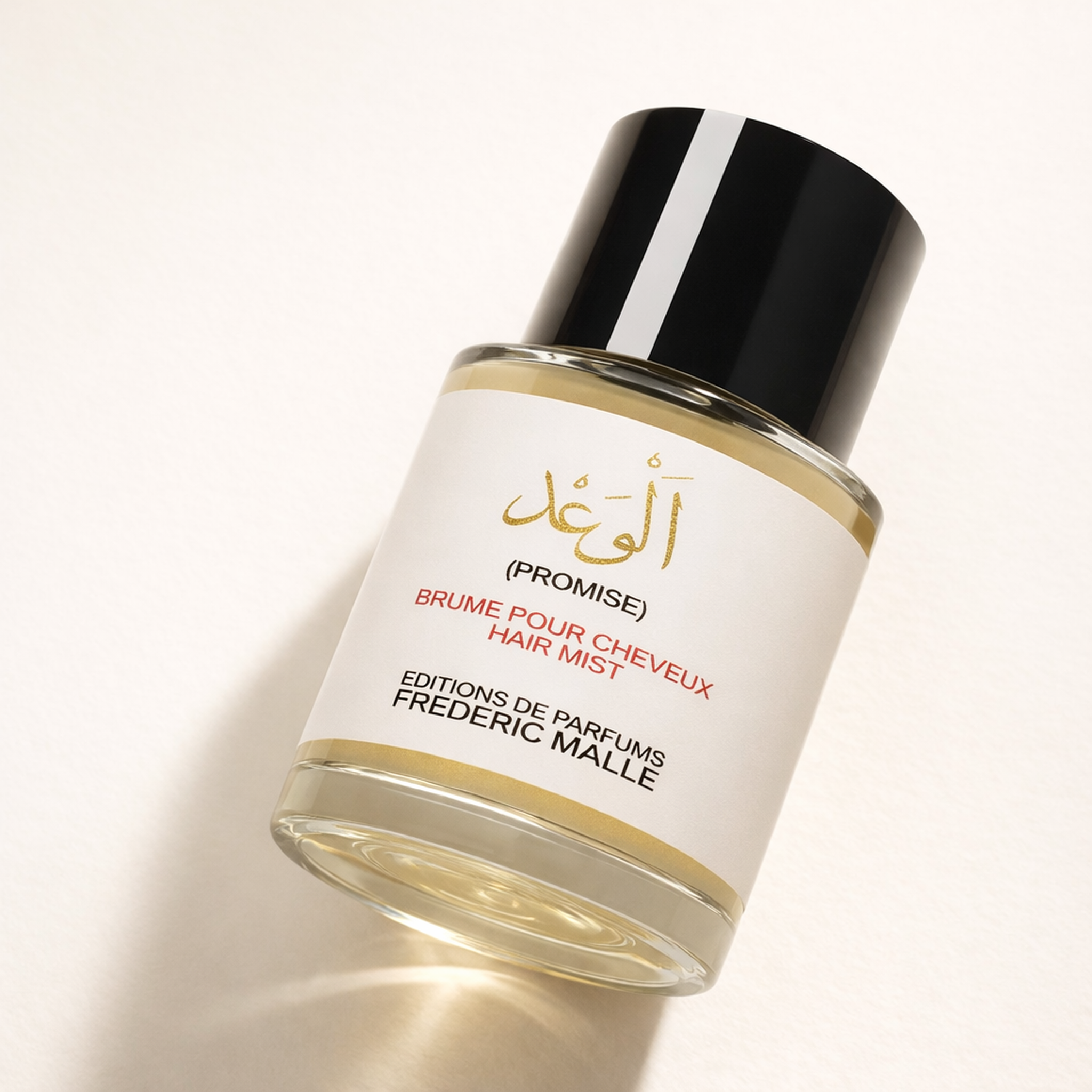 Frederic Malle Promise Hair Mist angled still-life gallery showcase