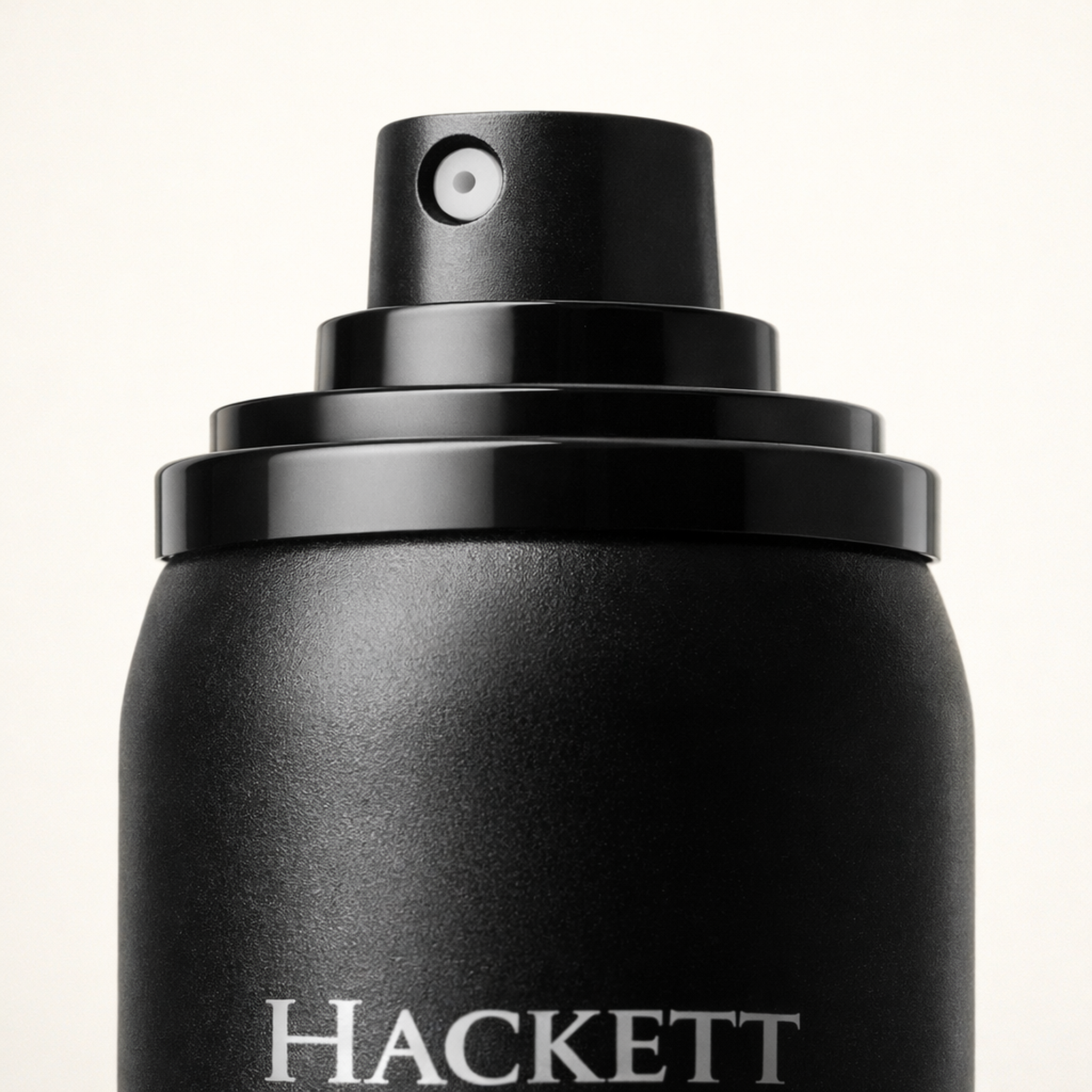 Hackett Bespoke Body Spray cap macro detail gallery showcase