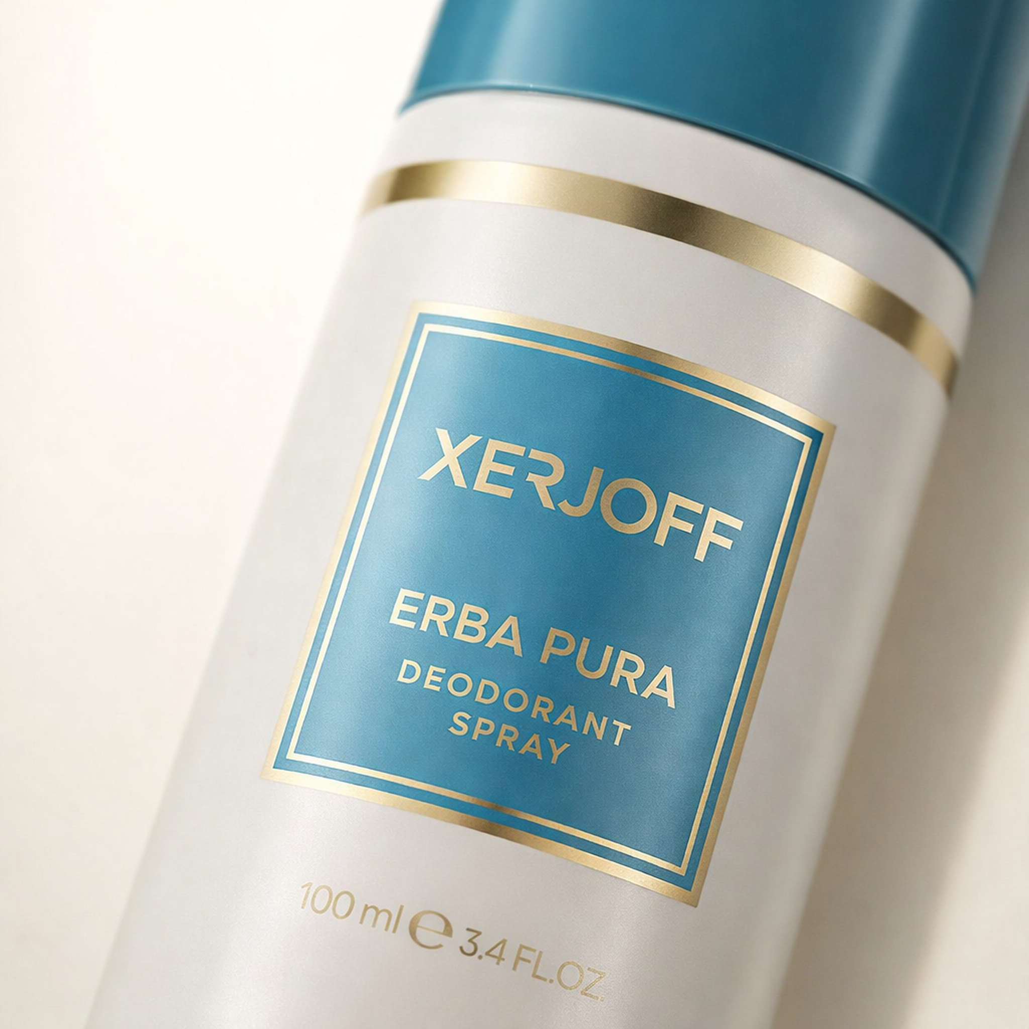 Xerjoff Erba Pura Deodorant Spray macro label detail gallery showcase