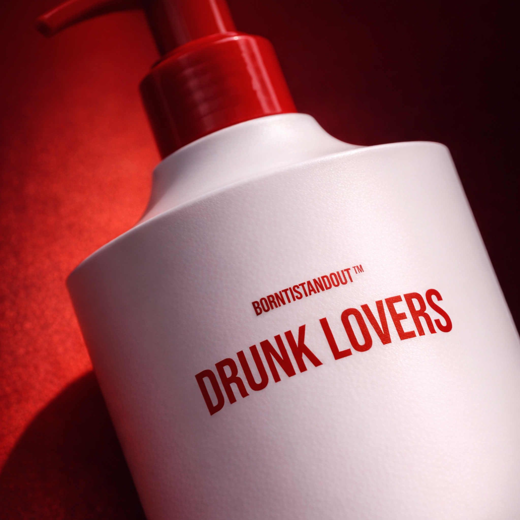 BORNTOSTANDOUT Drunk Lovers Hand & Body Cream macro label detail gallery showcase