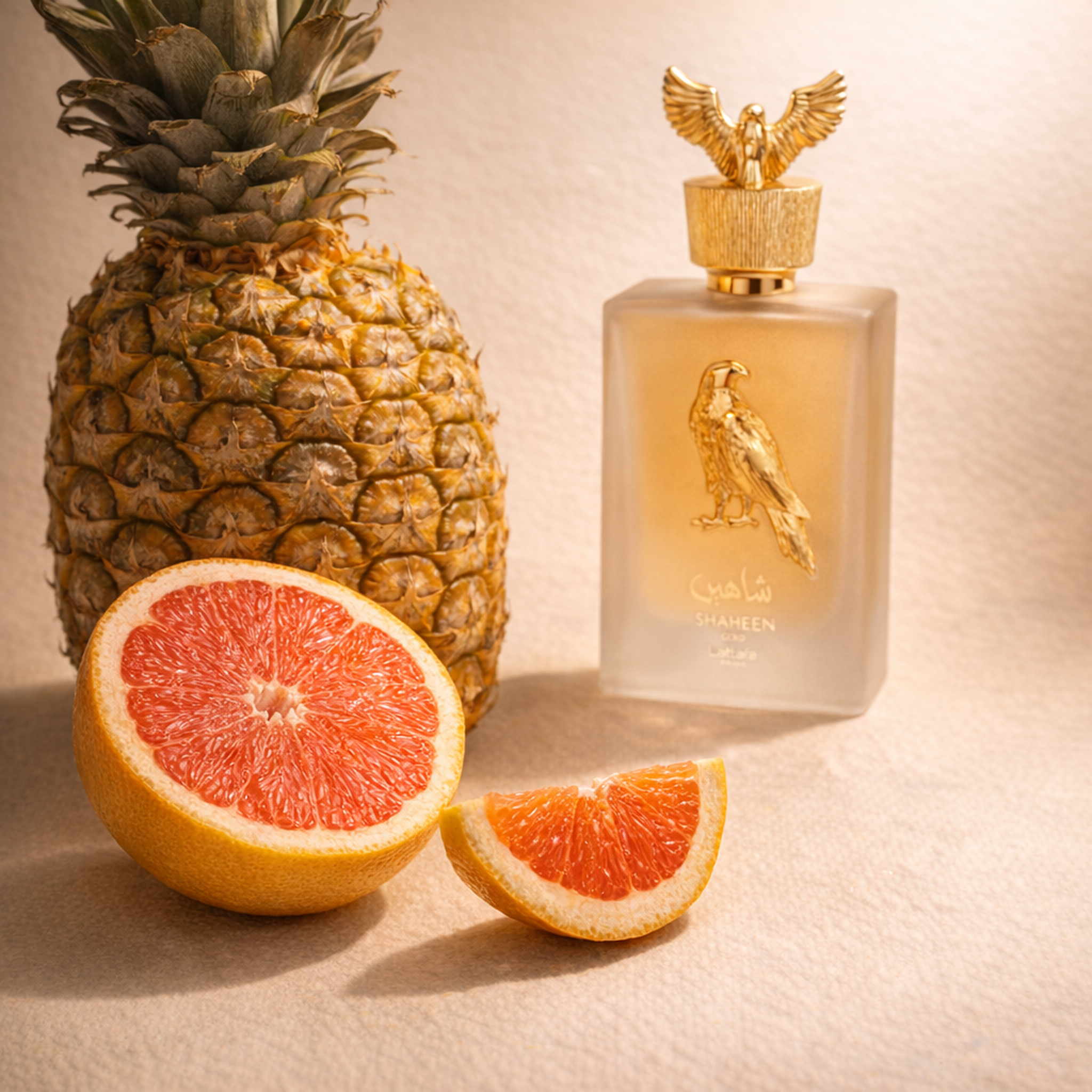 Lattafa Pride Shaheen Gold EDP fragrance notes image