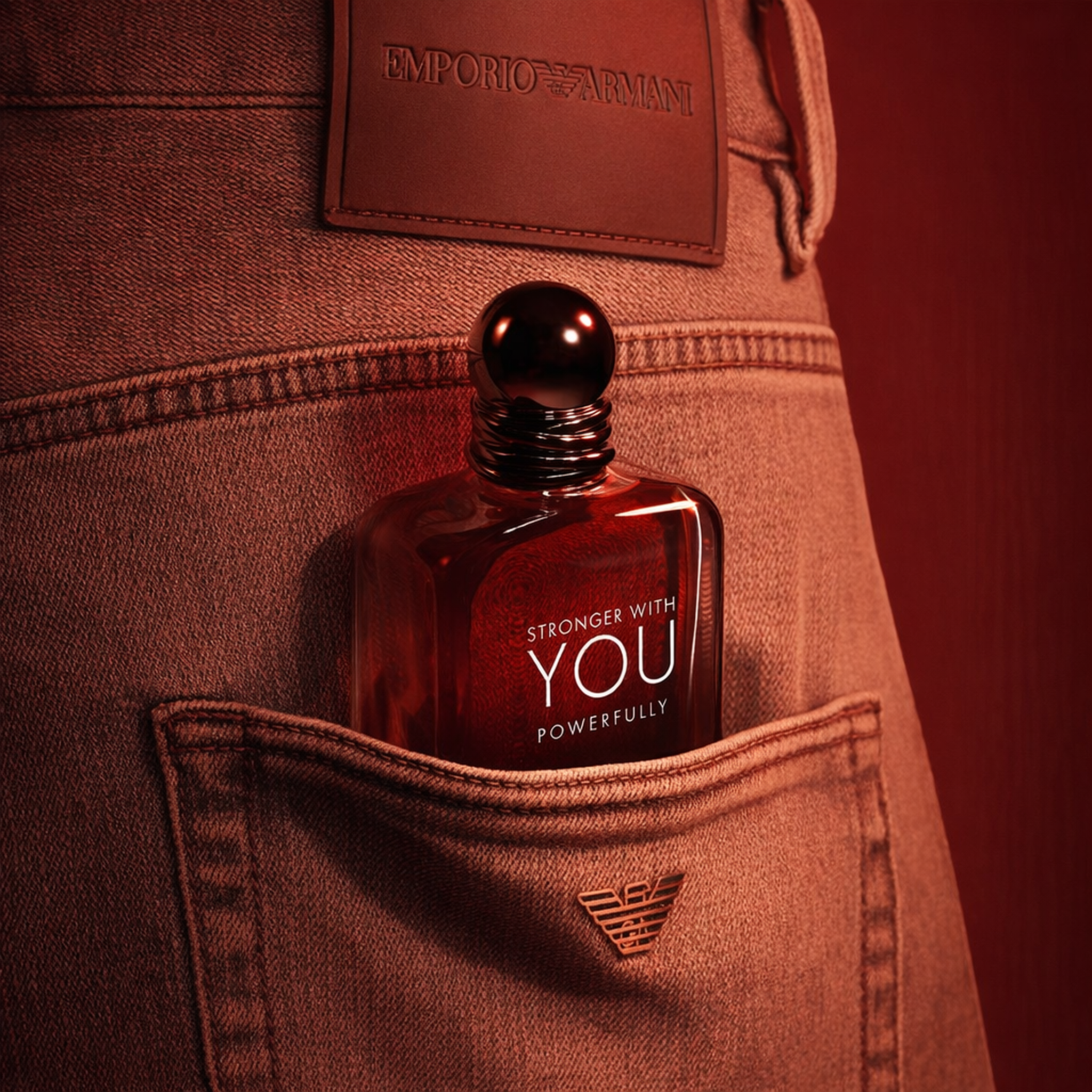Giorgio Armani Stronger With You Powerfully EDP For Men fragrance details image
