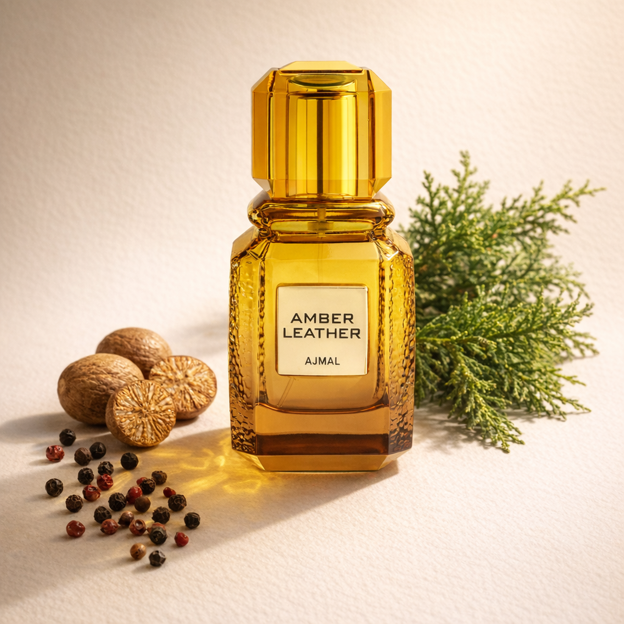 Ajmal Amber Leather EDP fragrance notes image