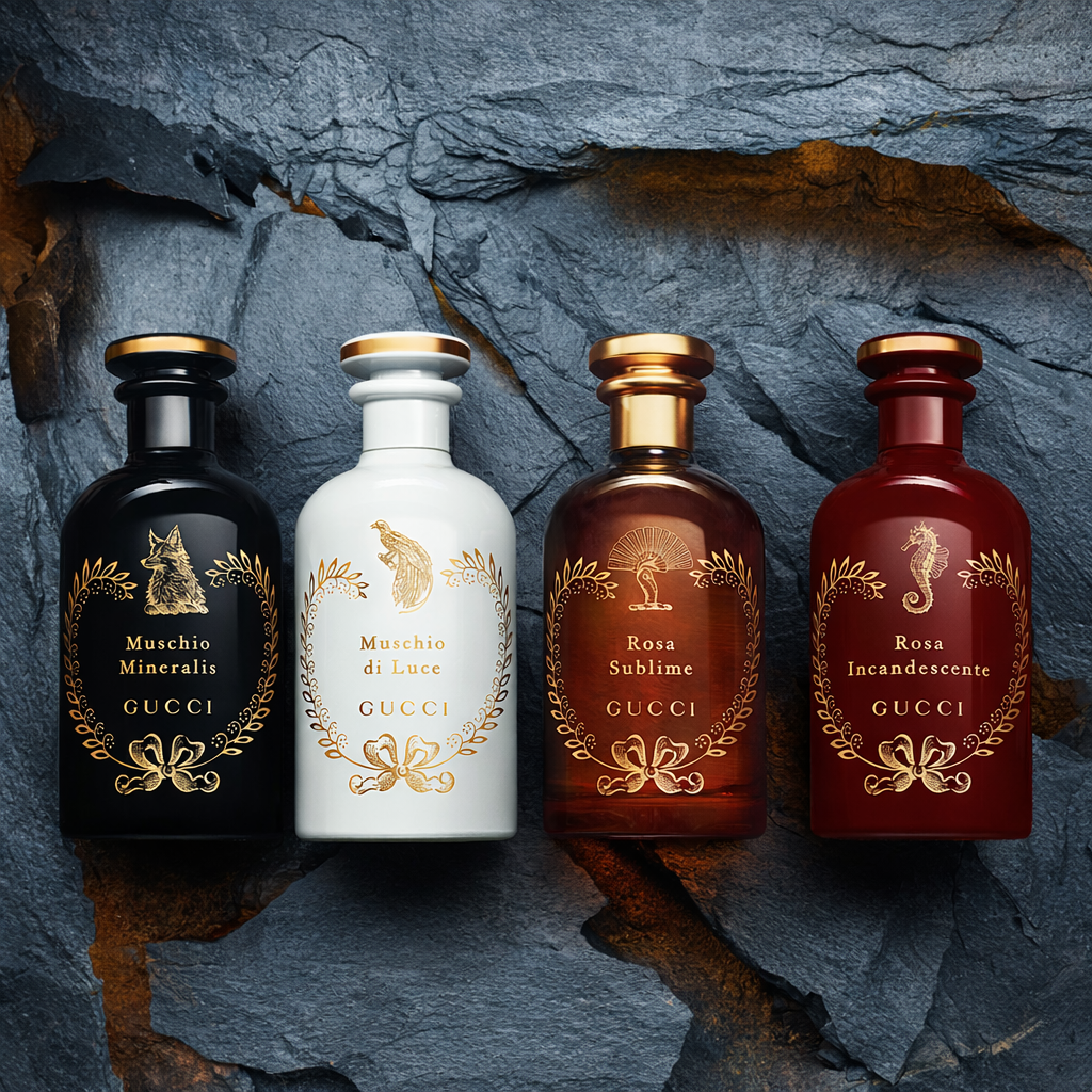 Gucci The Alchemists Garden Rosa Incandescente EDP fragrance details image