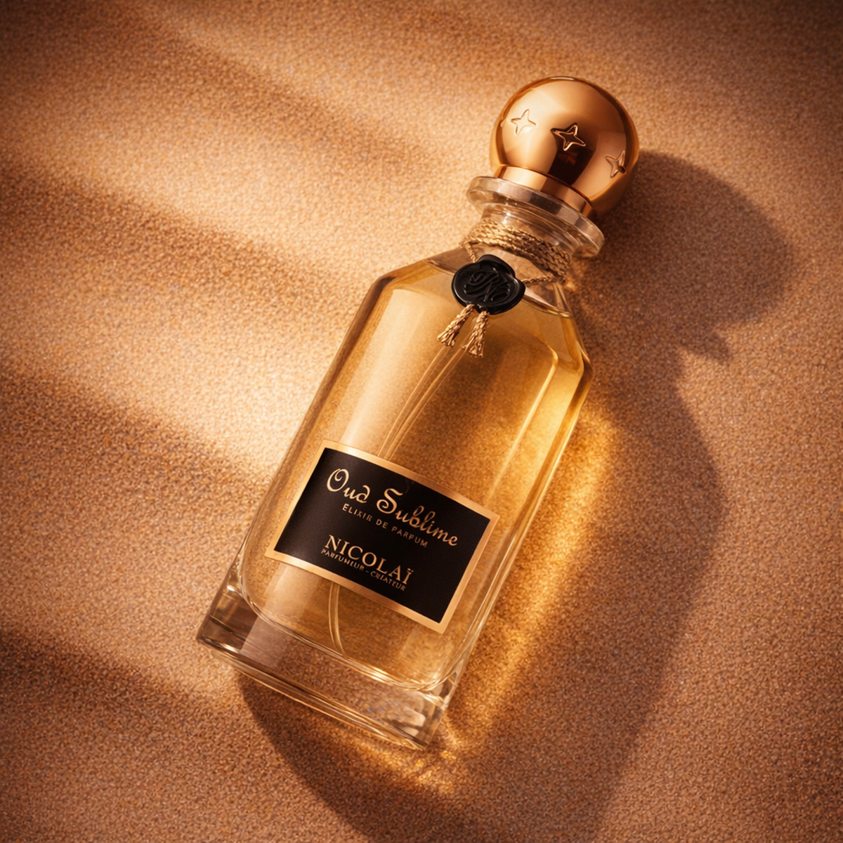 Nicolai Parfumeur Createur Oud Sublime Elixir de Parfum generated angled image