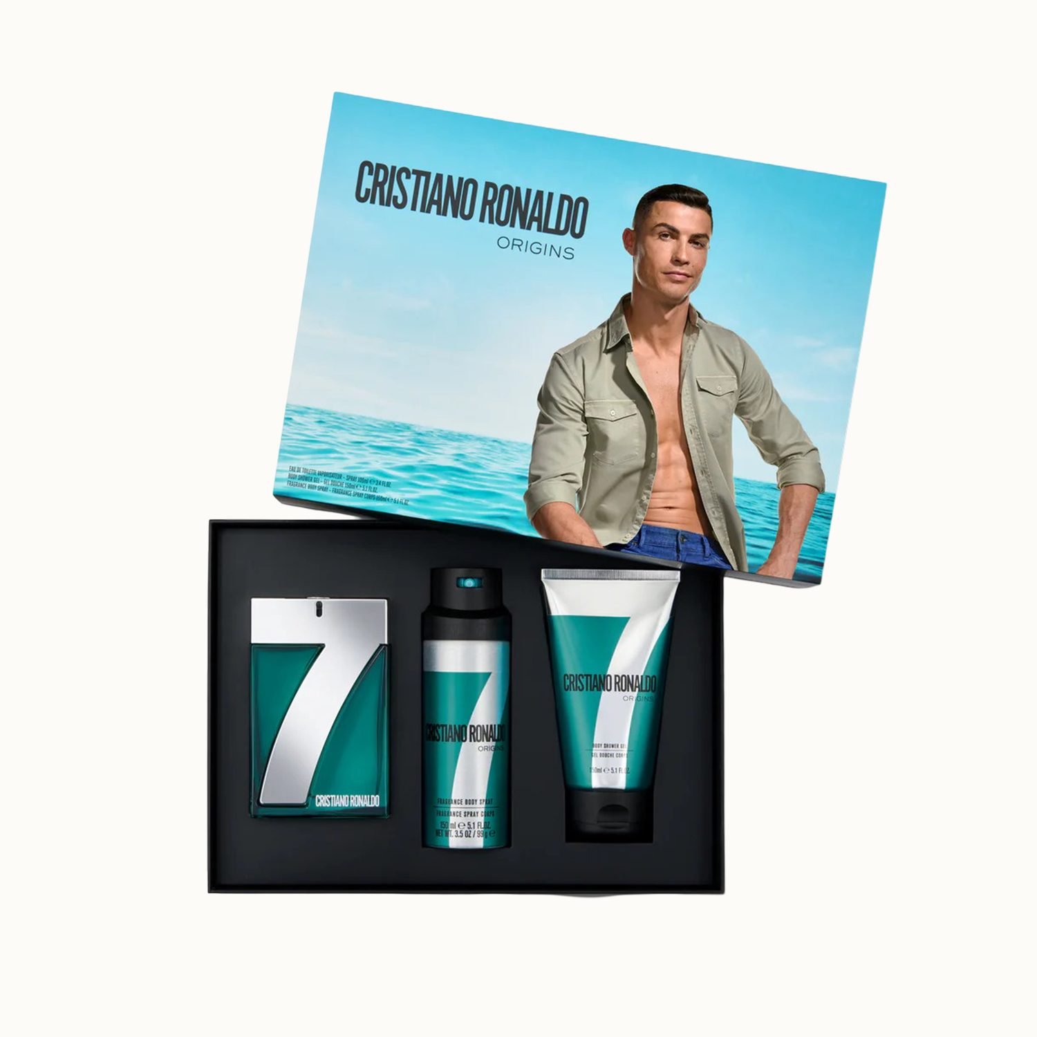 Cristiano Ronaldo CR7 Origins EDT For Men Gift Set