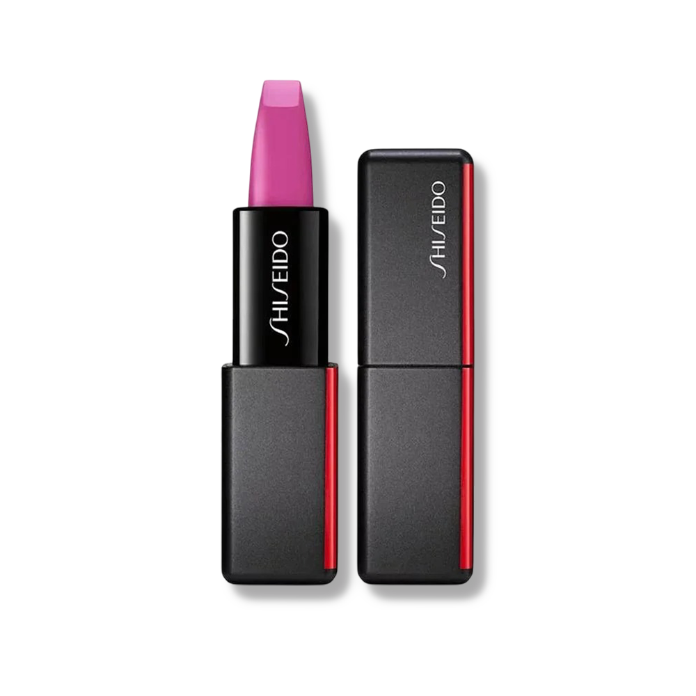 Shiseido Modernmatte # 519 Fuchsia Fetish For Women Powder Lipstick