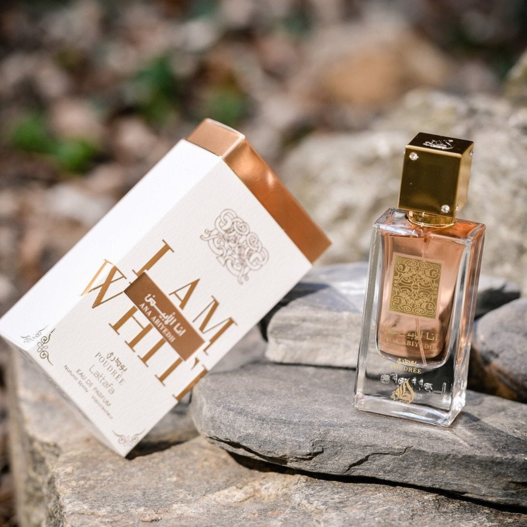 Shop Lattafa Ana Abiyedh I Am White Poudree EDP | My Perfume Shop UK