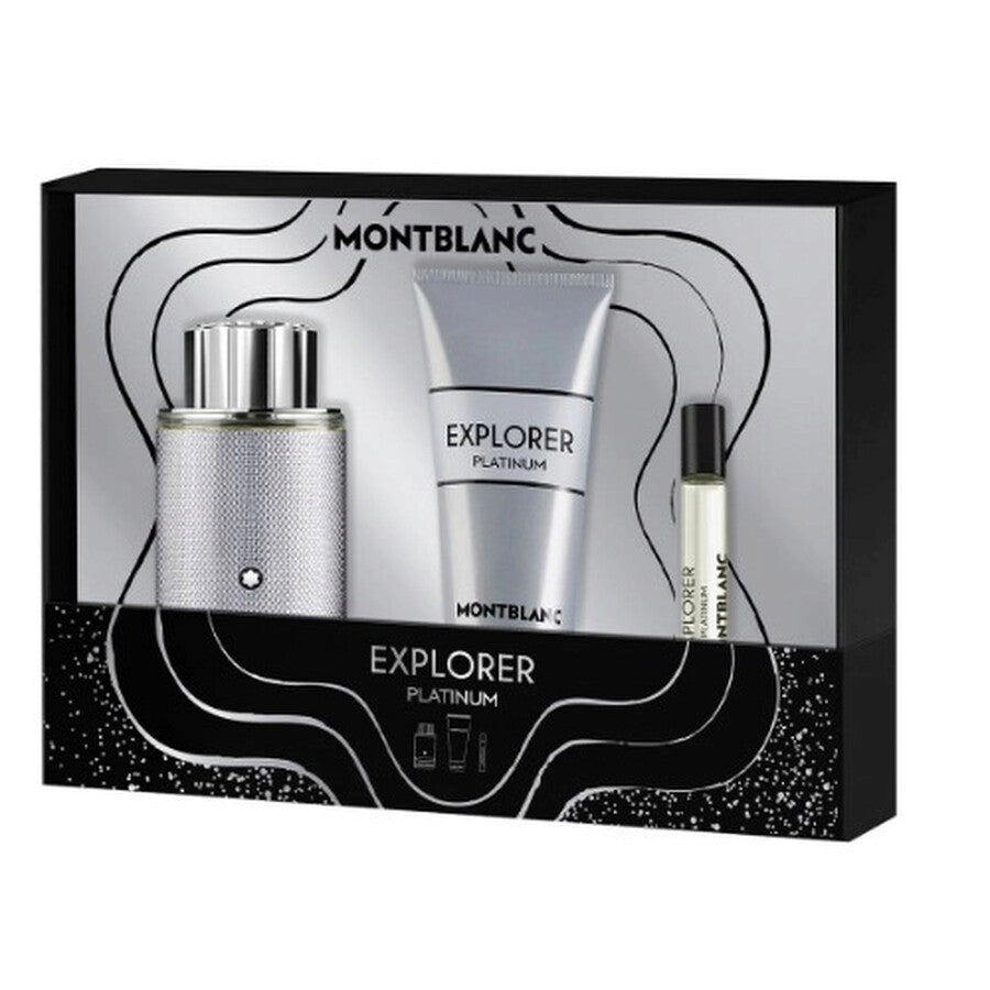 Mont Blanc Explorer Platinum EDP Gift Set for Him | My Perfume Shop