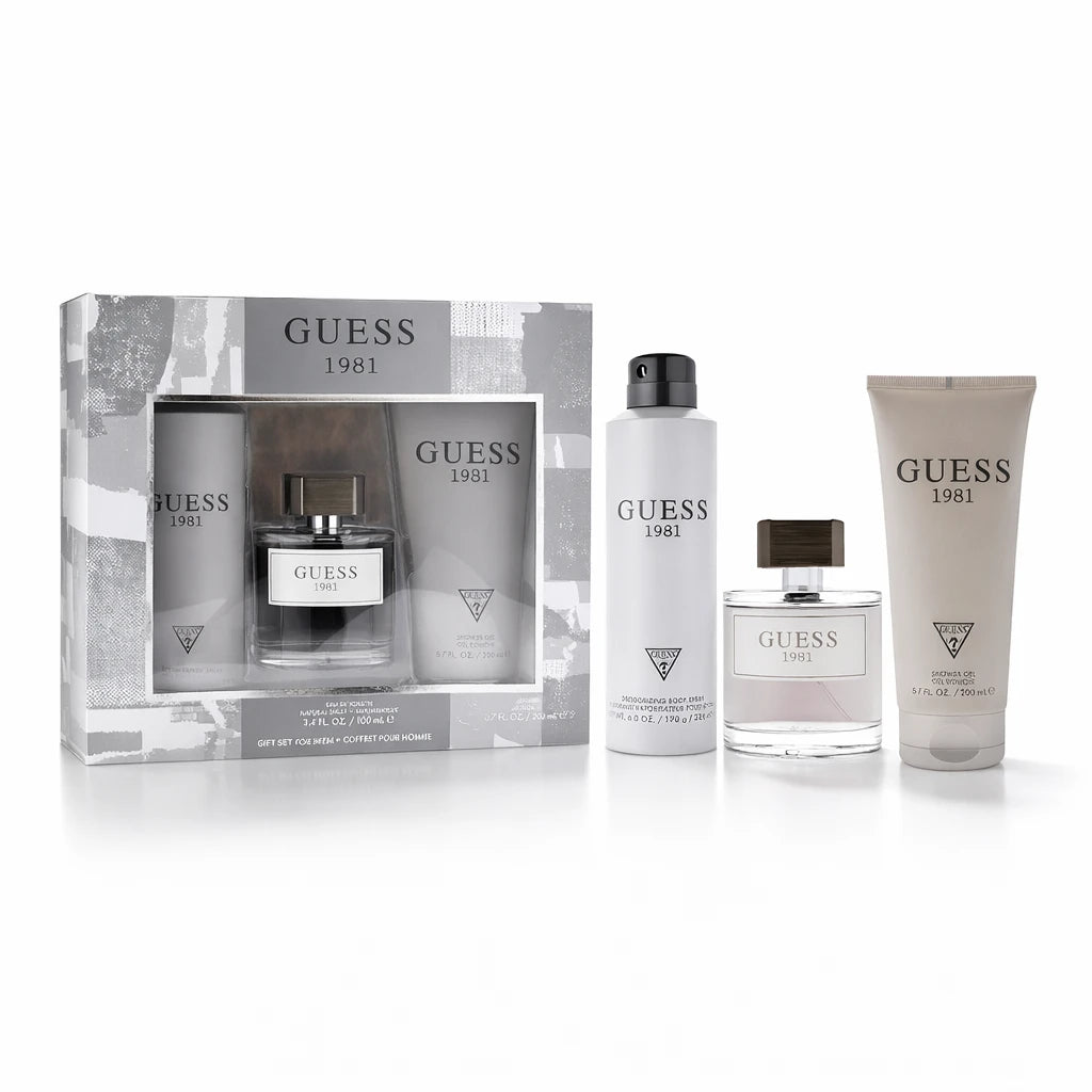 Guess 1981 EDT Hair Spray Set for Men OpenAI studio hero