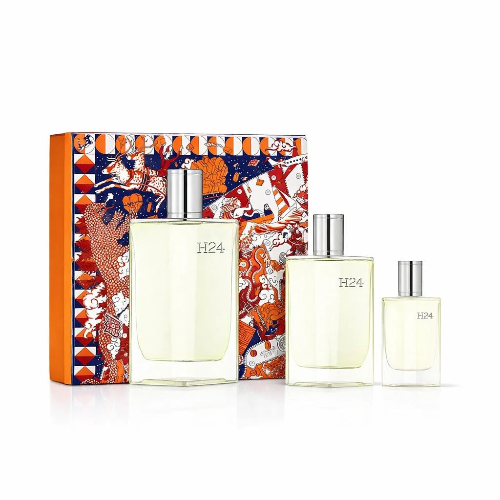 HERMÈS H24 EDT Travel Gift Set For Men OpenAI studio hero