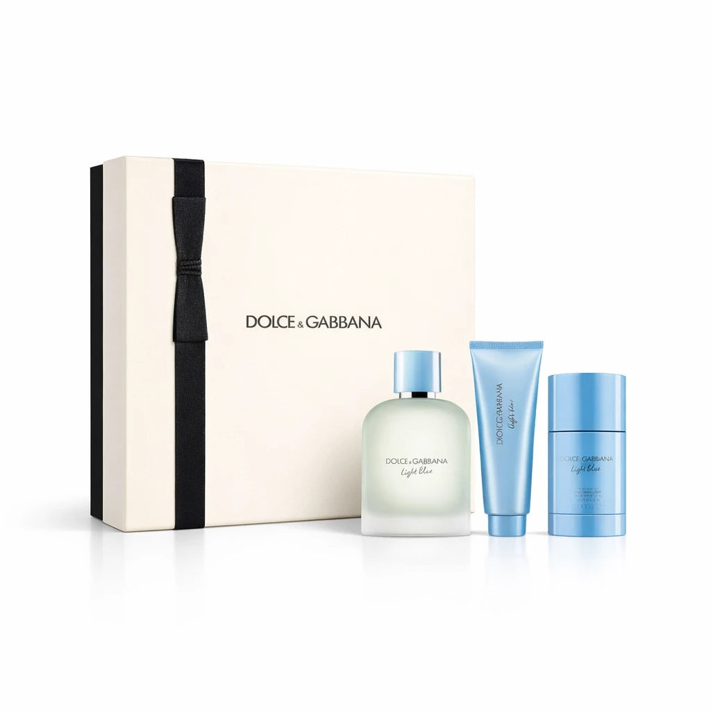 Dolce & Gabbana Light Blue Pour Homme Gift Set for Him standardized gift set hero image