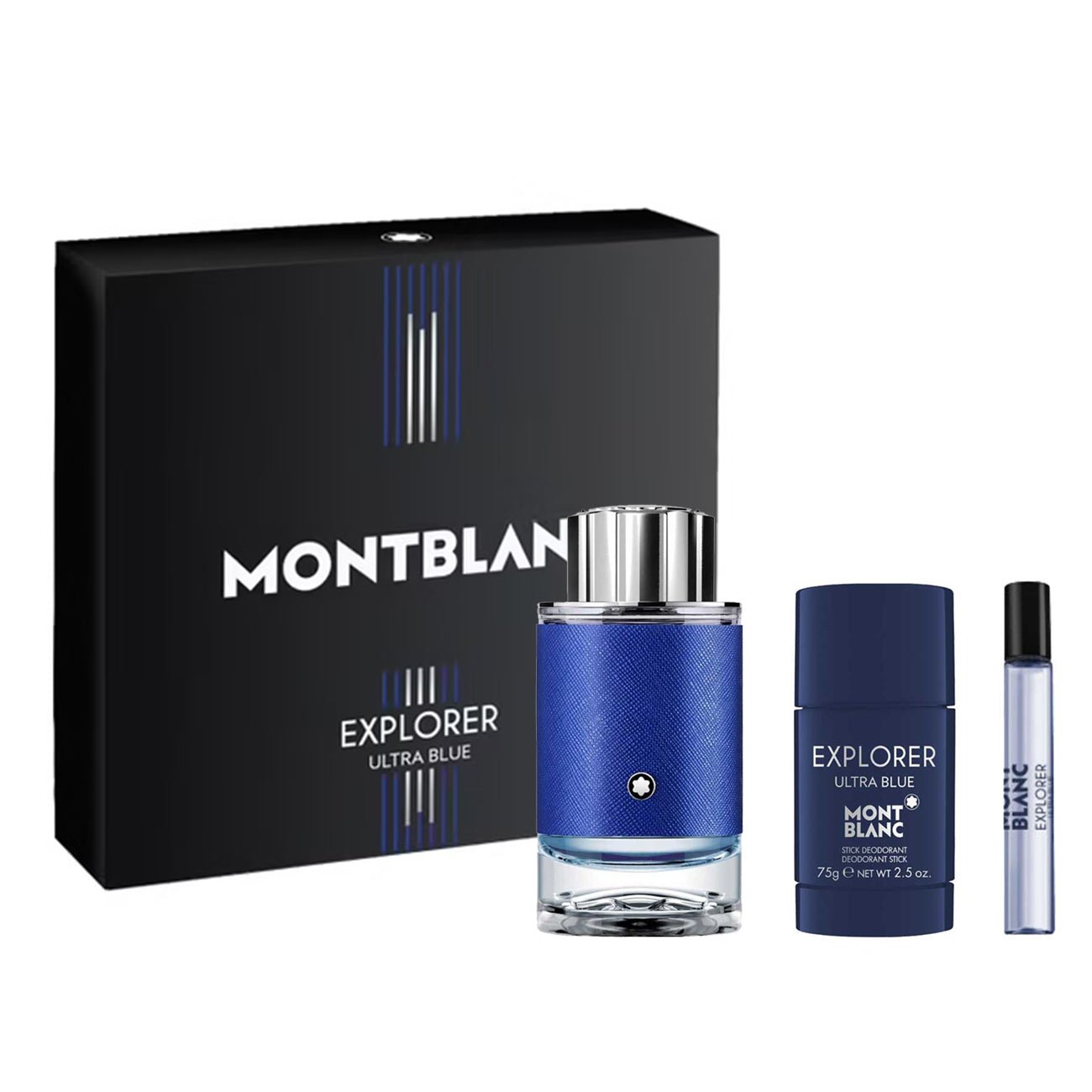 Mont Blanc Explorer Ultra Blue EDP Travel Set | My Perfume Shop